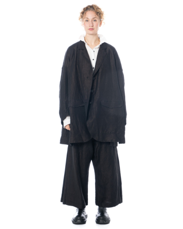 RUNDHOLZ, long raw edge jacket 2251081106