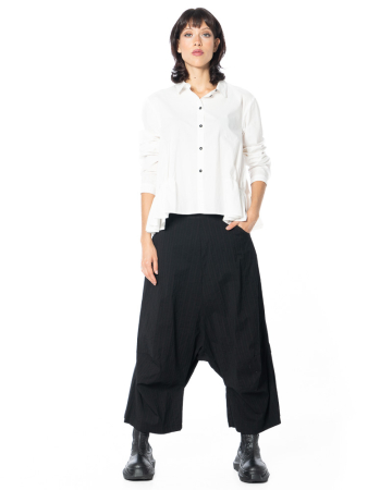 RUNDHOLZ, moderne Nadelstreifenhose aus Wolle 2251110122