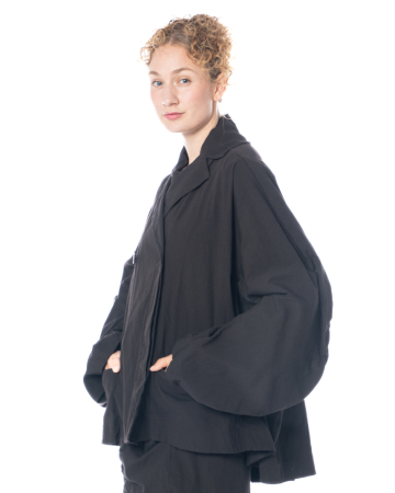 RUNDHOLZ, jacket with gathered sleeves 2251211111