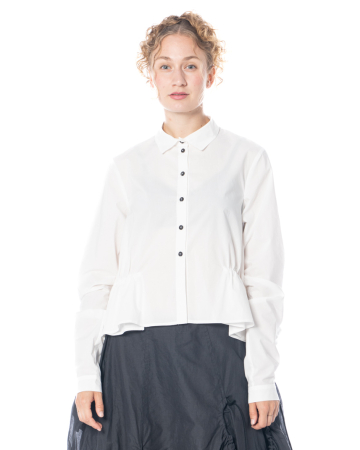 RUNDHOLZ, ruffled A-line blouse 2251230404