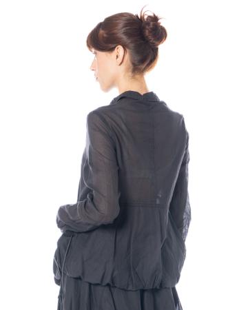 RUNDHOLZ, blouse jacket in coated cotton 2251550402 