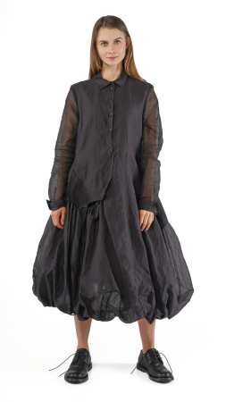 RUNDHOLZ, stylish shirt dress with balloon skirt 2251550903 