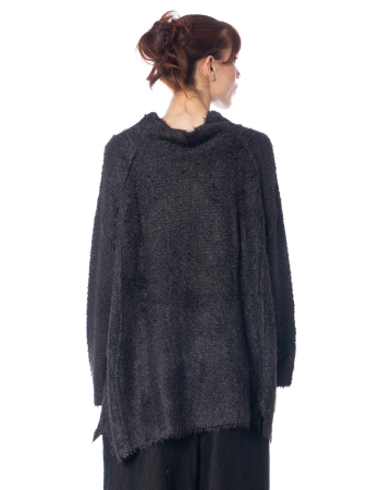 RUNDHOLZ, casual silk knit sweater with fringes 2251650711