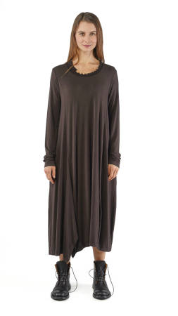 RUNDHOLZ, long-sleeved dress with a flowing cut 2251700905
