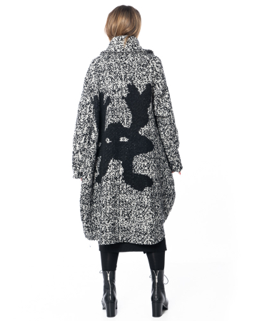 RUNDHOLZ, knit coat with monster print 2251757201