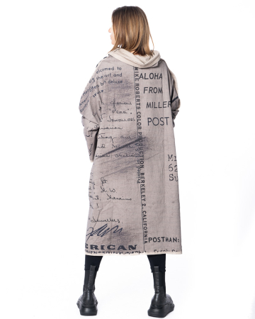 RUNDHOLZ DIP, Kleid mit Postkartenmotiv 2252110911