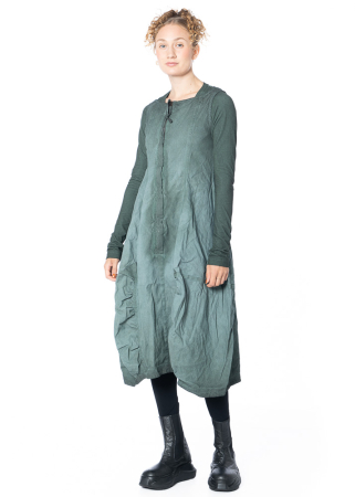 RUNDHOLZ DIP, extravagant denim dress with zip 2252120907
