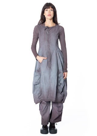 RUNDHOLZ DIP, extravagant denim dress with zip 2252120907