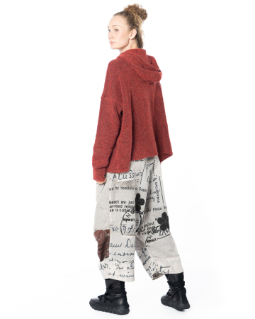 RUNDHOLZ DIP, Hose mit Postkarten-Print 2252170105
