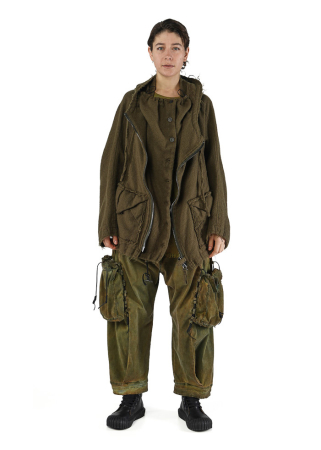 RUNDHOLZ DIP, Oversize Wolljacke mit Kapuze 2252211101