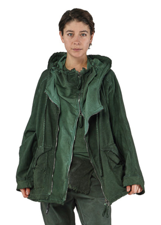 RUNDHOLZ DIP, Jacke mit doppelten Reißverschluss 2252271101
