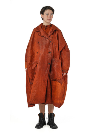 RUNDHOLZ DIP, coat with shimmering coated finish 2252381202