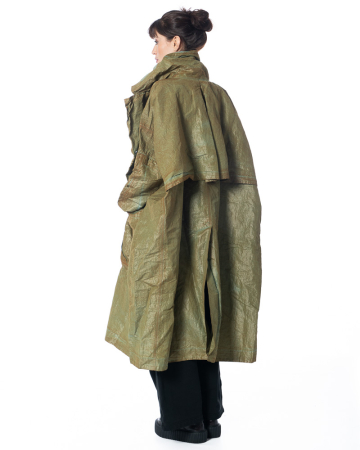 RUNDHOLZ DIP, coat with shimmering coated finish 2252381202