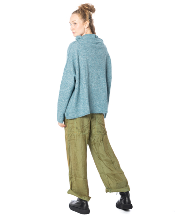 RUNDHOLZ DIP, cupro pants with cloud effect 2252470101