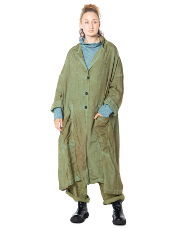 RUNDHOLZ DIP, casual coat with dyed finish 2252471206