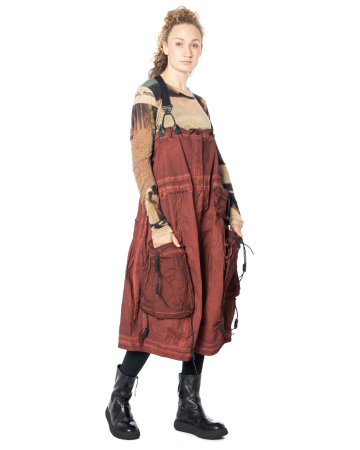 RUNDHOLZ DIP, suspender skirt with pockets 2252600311