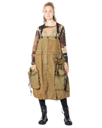 RUNDHOLZ DIP, suspender skirt with pockets 2252600311