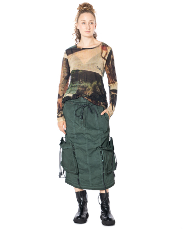 RUNDHOLZ DIP, iconic cargo skirt 2252600312