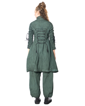 RUNDHOLZ DIP, extravagant coat with back lacing 2252601208