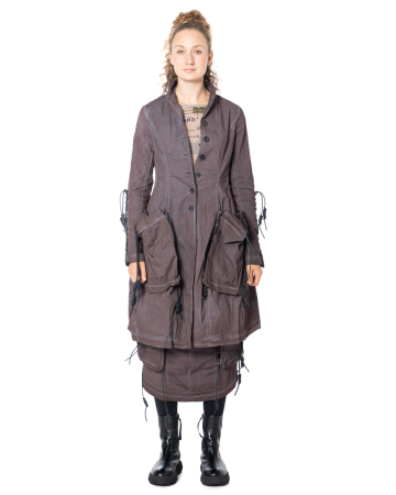 RUNDHOLZ DIP, extravagant coat with back lacing 2252601208