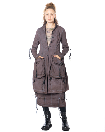 RUNDHOLZ DIP, extravagant coat with back lacing 2252601208