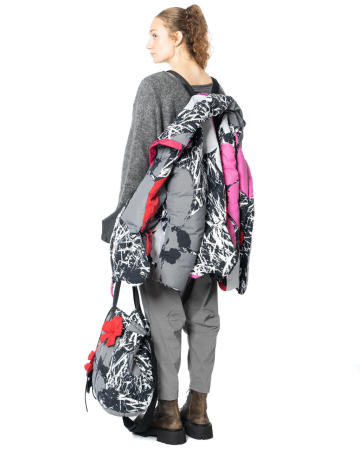 RUNDHOLZ  BLACK  LABEL, Daunenjacke mit Print 2253211104