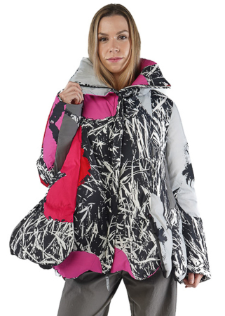 RUNDHOLZ  BLACK  LABEL, Daunenjacke mit Print 2253211104