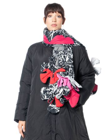 RUNDHOLZ  BLACK  LABEL, Daunenschal mit Blumen 2253211405