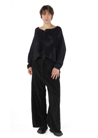 RUNDHOLZ  BLACK  LABEL, cardigan with floral motif 2253727107