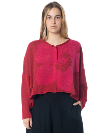 RUNDHOLZ  BLACK  LABEL, Cardigan mit Blumenmotiv 2253727107