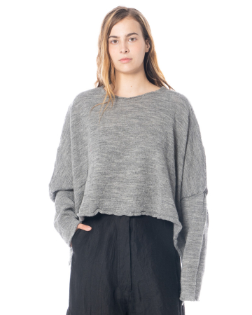 RUNDHOLZ  BLACK  LABEL, jumper with curved hem 2253890718