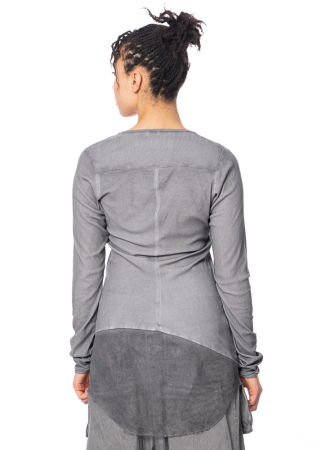 RUNDHOLZ DIP, long-sleeved shirt with transparent trim 1242280503