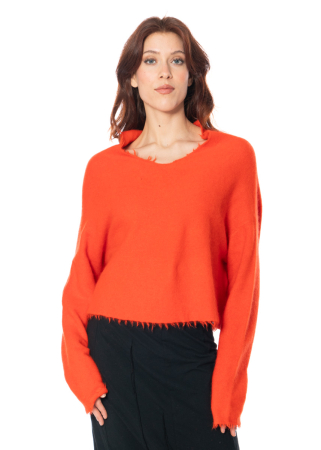 RUNDHOLZ DIP, cropped racoon hair sweater 1252400701