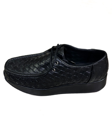 stephane kélian, geflochtener Plateau-Mokassin LOW WALABEE CAP