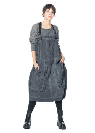 RUNDHOLZ DIP, cargo skirt with suspenders 2242600307