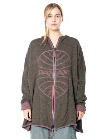 RUNDHOLZ DIP, Strickcardigan mit Jacquard-Print 2252647102