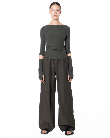 Andrea Ya'aqov, fluid wide-leg pants