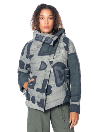 RUNDHOLZ  BLACK  LABEL, asymmetrisch geschnittene Jacke 2243231109