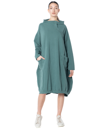 RUNDHOLZ BLACK LABEL, oversize cotton dress with insert 1263250906