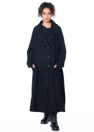 RUNDHOLZ  BLACK  LABEL, coat with button closure 2243281204