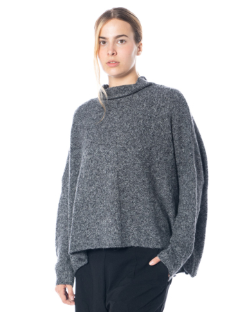 RUNDHOLZ  BLACK  LABEL, sweater with light collar 2253610704