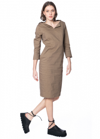 annette görtz, elegantes Sommerkleid ALOIS aus Leinen und Baumwolle