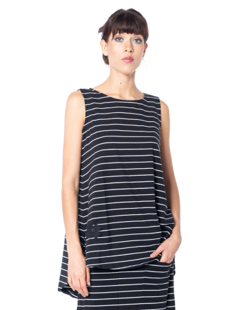 PLUSLAVIE PLÜ, striped top A TOP