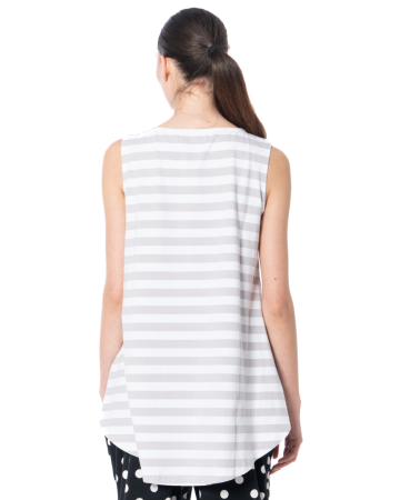 PLUSLAVIE PLÜ, A-line top A TOP with stripes