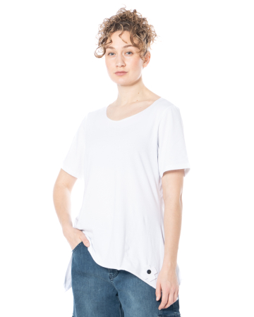 PLUSLAVIE PLÜ, easy A-line shirt MY 1/2 SHIRT