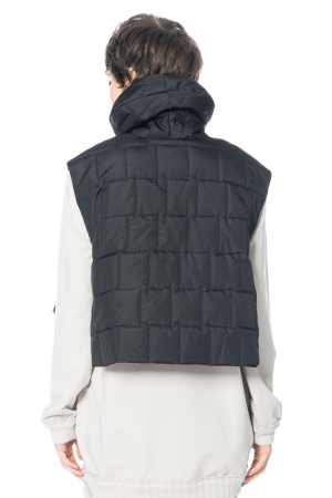 KEDZIOREK, short quilted waistcoat with sporty cut 5106