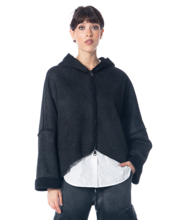  LA HAINE INSIDE US, cozy faux fur bomber jacket 5168 LH