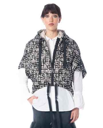 LA HAINE INSIDE US, kurze Jacke aus Nylon 5216 LH