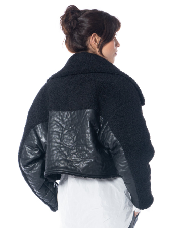  LA HAINE INSIDE US, jacket in eco-leather 5219 LH
