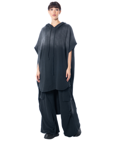 LA HAINE INSIDE US, asymmetric fleece dress 5224 LH